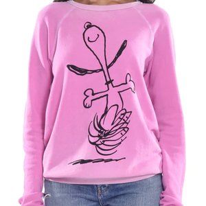 FREECITY Basicgoodness Happydance Snoopy Raglan Pink XXS